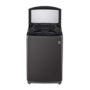 LG Top Load Washer, 18Kg, Black Color, Smart Inverter Control, TurboDrum™, Smart Diagnosis™, T18665NEHT2, T18665NEHT2, thumbnail 3