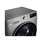 LG Vivace Washer, 9 Kg, Bigger Capacity, AI DD, Steam, ThinQ, Perspective Top view, F4R5VYL2P, thumbnail 4