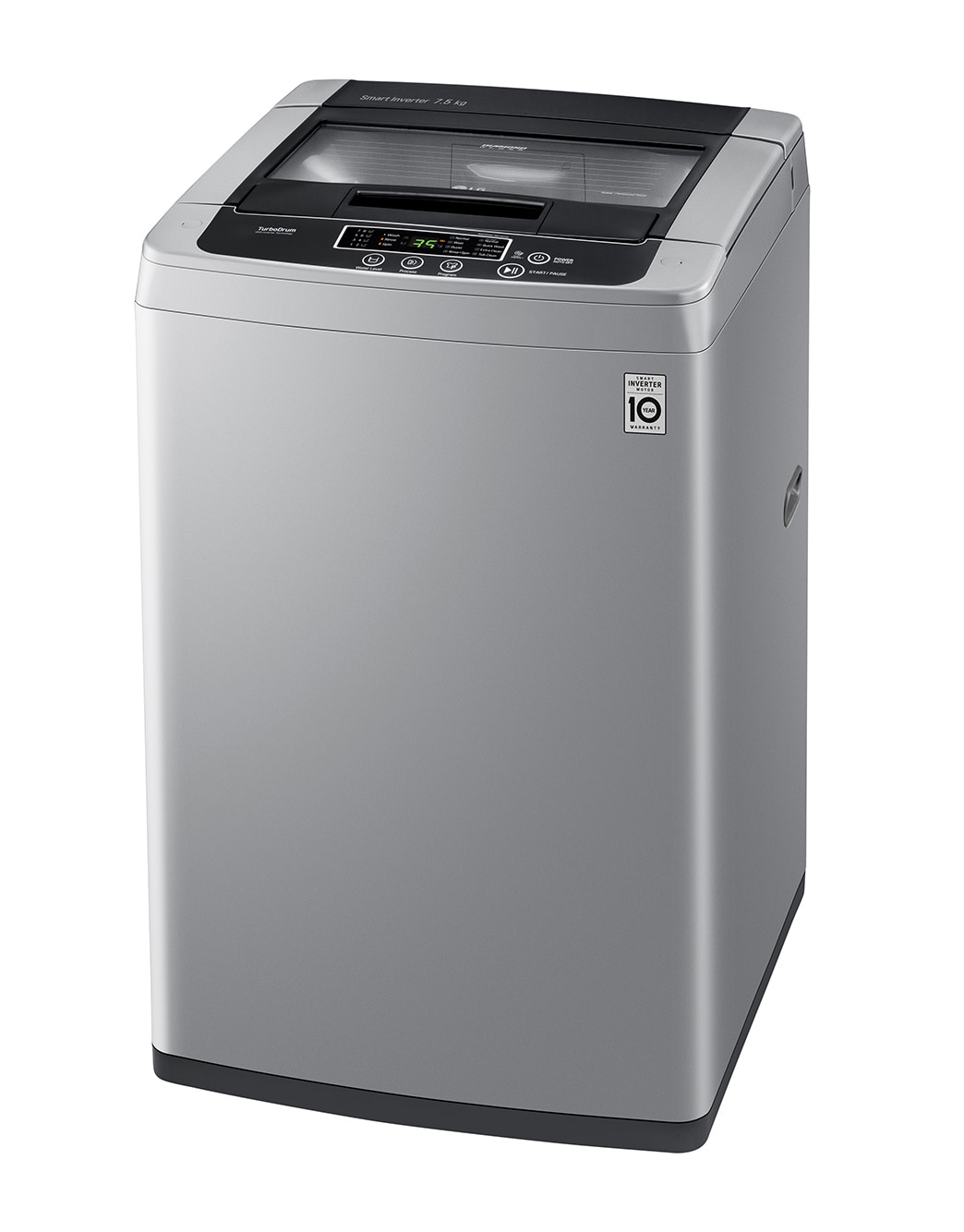 LG 7.5kg Top Load Washer, Smart Inverter, Silver LG UAE