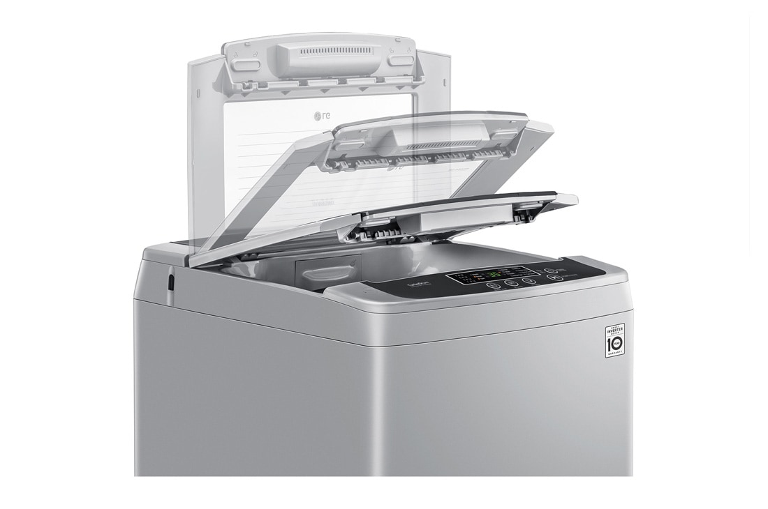 LG 7.5kg Top Load Washer, Smart Inverter, Silver LG UAE