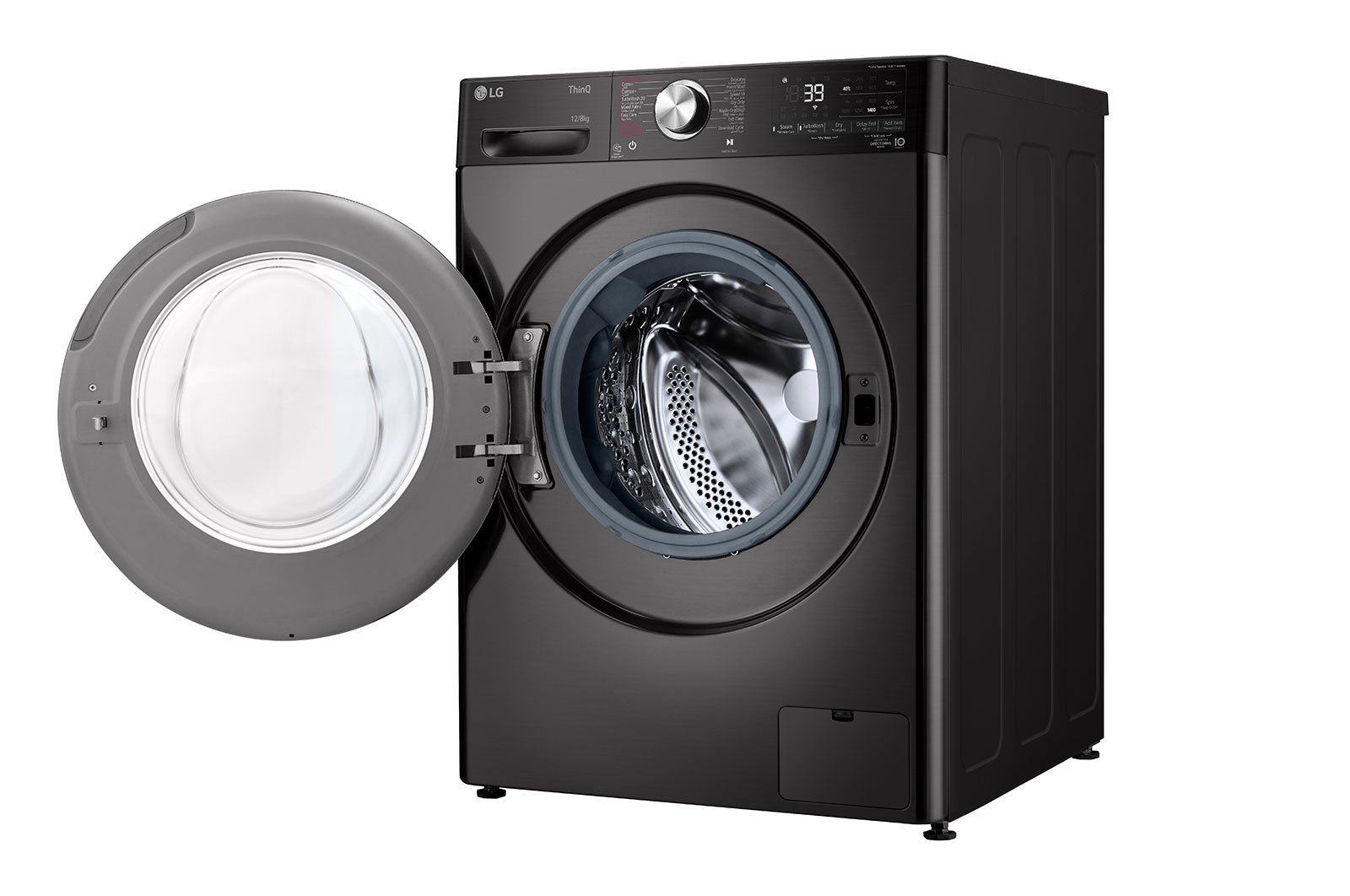 LG Black Washer Dryer Combo 12/8kg LG UAE