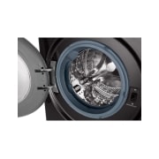 LG Black Washer Dryer Combo 12/8kg, drum detail, F4V9BCP2EE5, thumbnail 4