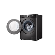 LG Black Washer Dryer Combo 12/8kg, right open, F4V9BCP2EE5, thumbnail 11