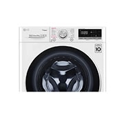 LG Vivace Washer, 9 Kg, Bigger Capacity, AI DD, Steam, ThinQ, side with cut image, F4R5VYG0W, thumbnail 6
