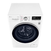 LG Vivace Washer, 9 Kg, Bigger Capacity, AI DD, Steam, ThinQ, -15 degree side view, F4R5VYG0W, thumbnail 9