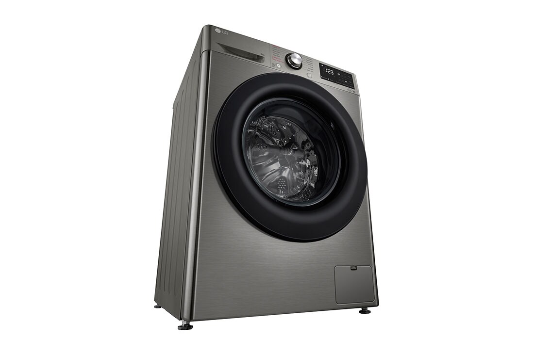 LG 2023 Vivace Washing Machine 9kg, Platinum Silver, F4R3VYL6P, F4R3VYL6P, thumbnail 13