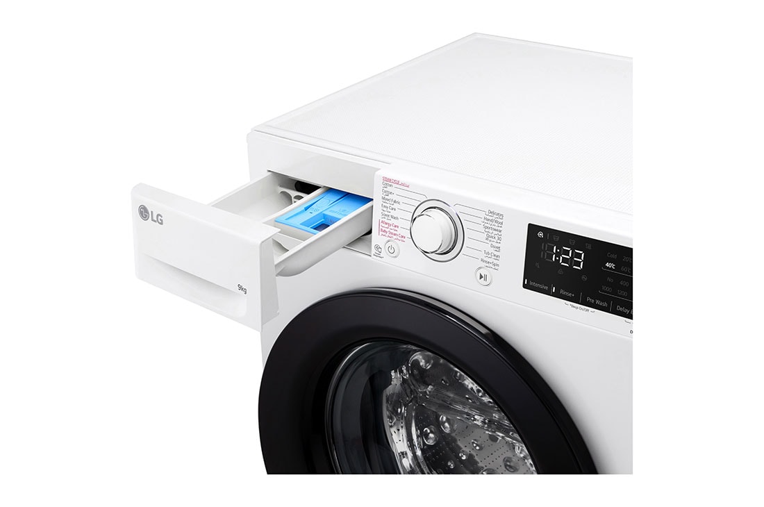 LG 2023 Vivace Washing Machine 9kg, White, F4R3VYL6W, F4R3VYL6W, thumbnail 5