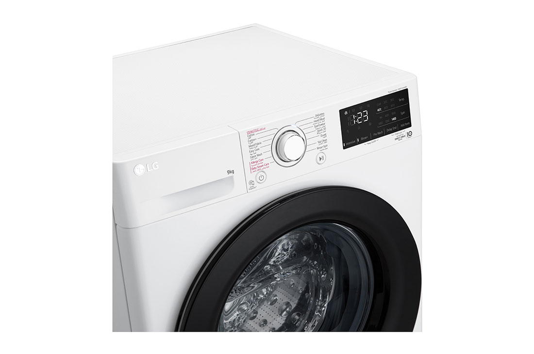 LG 2023 Vivace Washing Machine 9kg, White, F4R3VYL6W, F4R3VYL6W, thumbnail 7