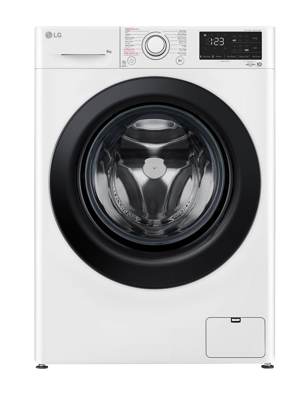 Buy LG 2023 8kg Front Load Washing Machine, Black Online in UAE