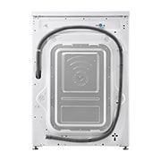 LG  7kg Washing Machine, Direct Drive, White, Back View, FH2J3HDYL02, thumbnail 13