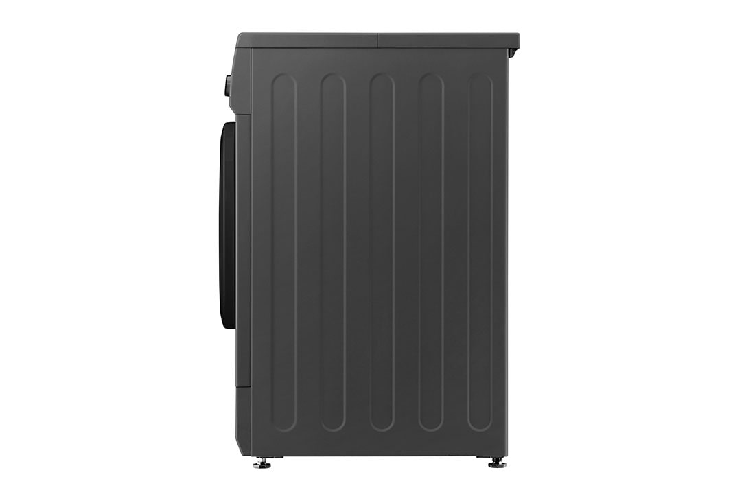 LG 9kg Front Load Washing Machine, Black, right side view, F4J3VYG6J, thumbnail 11