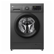 LG 7kg Front Load Washing Machine, Black, F2J3HYL6J, F2J3HYL6J, thumbnail 1