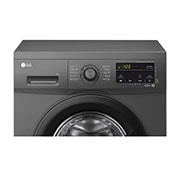 LG 7kg Front Load Washing Machine, Black, F2J3HYL6J, F2J3HYL6J, thumbnail 4