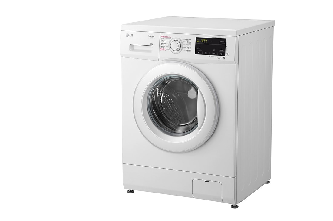 LG 8kg Washing Machine, Direct Drive, White, F4J3TYL3W, F4J3TYL3W, thumbnail 9