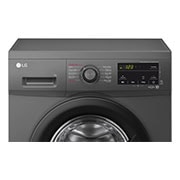 LG 8kg Front Load Washing Machine, Black, F4J3TYG6J, F4J3TYG6J, thumbnail 4