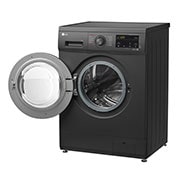 LG 8kg Front Load Washing Machine, Black, F4J3TYG6J, F4J3TYG6J, thumbnail 6