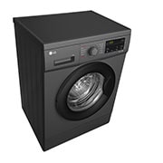 LG 8kg Front Load Washing Machine, Black, F4J3TYG6J, F4J3TYG6J, thumbnail 8