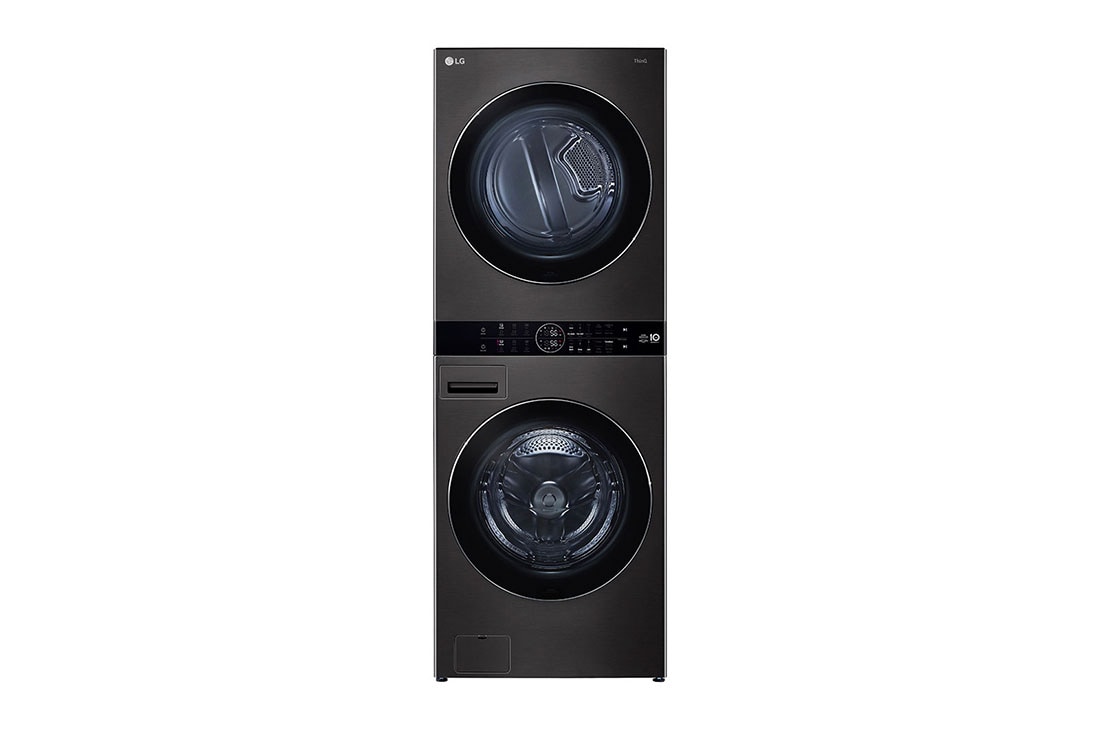 LG 2023 LG WashTower™ 27'' - 19kg washer, 16kg dryer, Front View, W1S1CVK2EHM