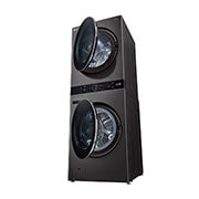 LG 2024 WashTower™ 27'' - 19kg washer, 16kg dryer, Right side tilt View , W1S1CVK2EHM, thumbnail 12