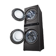 LG 2024 WashTower™ 27'' - 19kg washer, 16kg dryer, Right Side open View, W1S1CVK2EHM, thumbnail 13