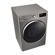 LG 2023 LG Vivace Washing Machine 8kg, Platinum Silver, Top perspective , F4R6TYGCP, thumbnail 8