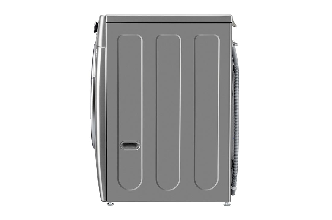 LG 24Kg Front load washing machine, Stainless Steel colour, Steam™, ), 6 Motion DD Motor, ThinQ™ (Wi-Fi),, Right Side view, F0P3CYVDT, thumbnail 13