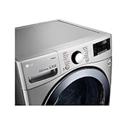 LG 24Kg Front load washing machine, Stainless Steel colour, Steam™, ), 6 Motion DD Motor, ThinQ™ (Wi-Fi),, Panel_Detail, F0P3CYVDT, thumbnail 4
