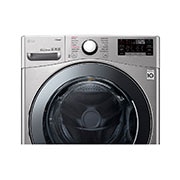 LG 24Kg Front load washing machine, Stainless Steel colour, Steam™, ), 6 Motion DD Motor, ThinQ™ (Wi-Fi),, detail view, F0P3CYVDT, thumbnail 5