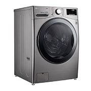 LG 24Kg Front load washing machine, Stainless Steel colour, Steam™, ), 6 Motion DD Motor, ThinQ™ (Wi-Fi),, left view, F0P3CYVDT, thumbnail 9