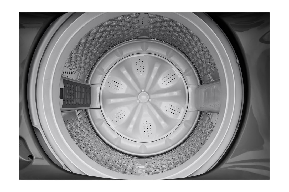 LG  LG New 13 KG Top Load Washing Machine with AIDD, Turbo Wash3D, Turbo Drum, drum inside detailed top view, T13H3SDHT2, thumbnail 3