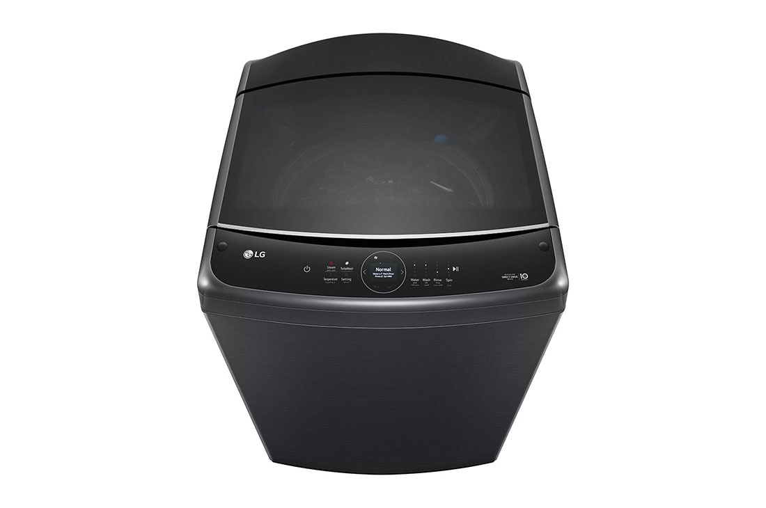 LG 17.5 KG Top Load Washing Machine with AIDD, Auto Tub Clean, Full Stainless Steel Tub, ThinQ™, Stainless Steel, Top View, T18H9EFHTP, thumbnail 11