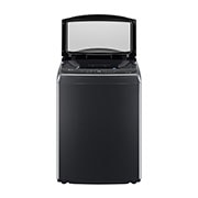 LG 17.5 KG Top Load Washing Machine with AIDD, Auto Tub Clean, Full Stainless Steel Tub, ThinQ™, Stainless Steel, Front Door Open view, T18H9EFHTP, thumbnail 2