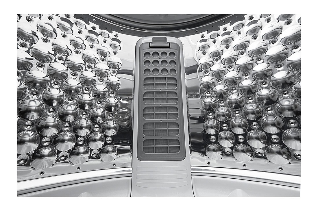 LG  LG 13 KG Top Load Washing Machine with AIDD, Turbo Wash3D, Turbo Drum, drum inside washer view, T13H3SDHTW, thumbnail 4