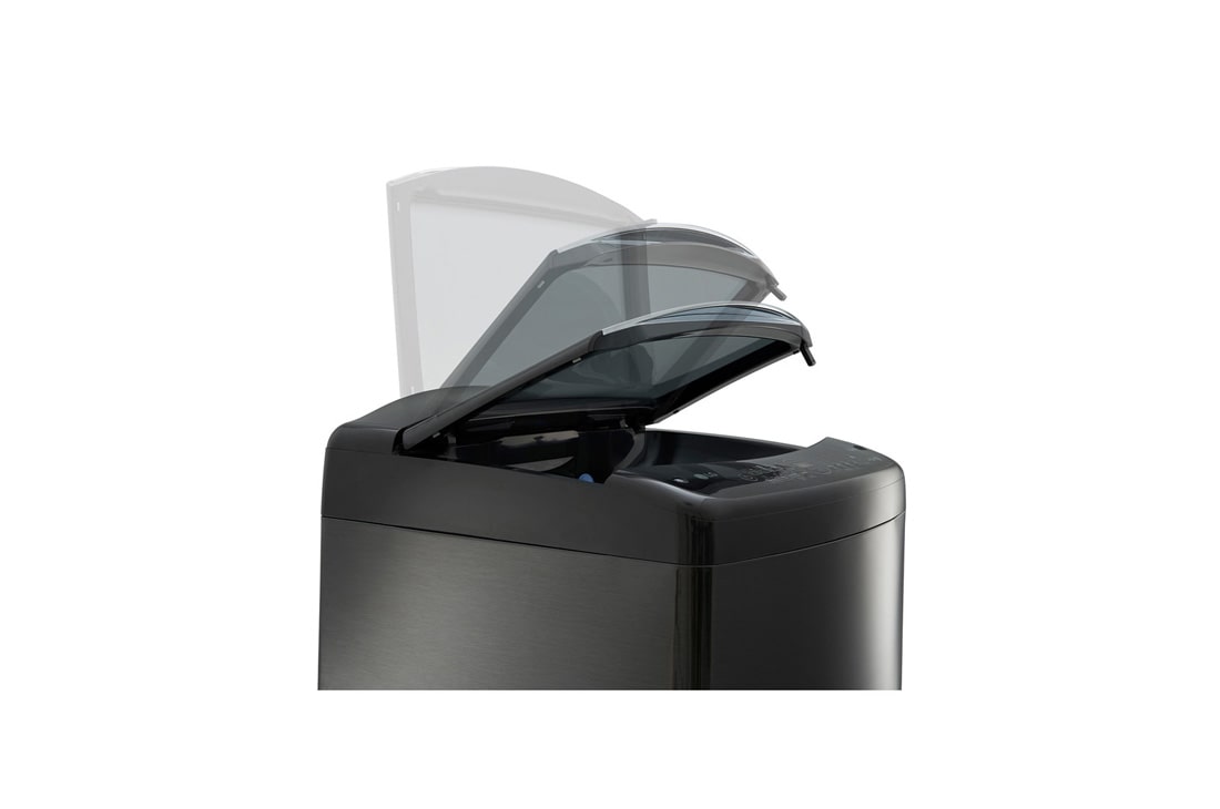 LG 15 Kg Top Load Washing Machine, AIDD, Tub Clean, Full Stainless Steel Tub, ThinQ™, Middle Black Colour, Soft Closing Door, T15H7EHHTP, thumbnail 12