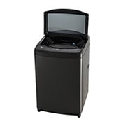 LG 15 Kg Top Load Washing Machine, AIDD, Tub Clean, Full Stainless Steel Tub, ThinQ™, Middle Black Colour, Right Open, T15H7EHHTP, thumbnail 3