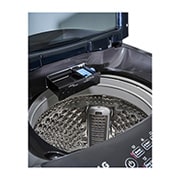 LG 15 Kg Top Load Washing Machine, AIDD, Tub Clean, Full Stainless Steel Tub, ThinQ™, Middle Black Colour, Detergent Inlet, T15H7EHHTP, thumbnail 9
