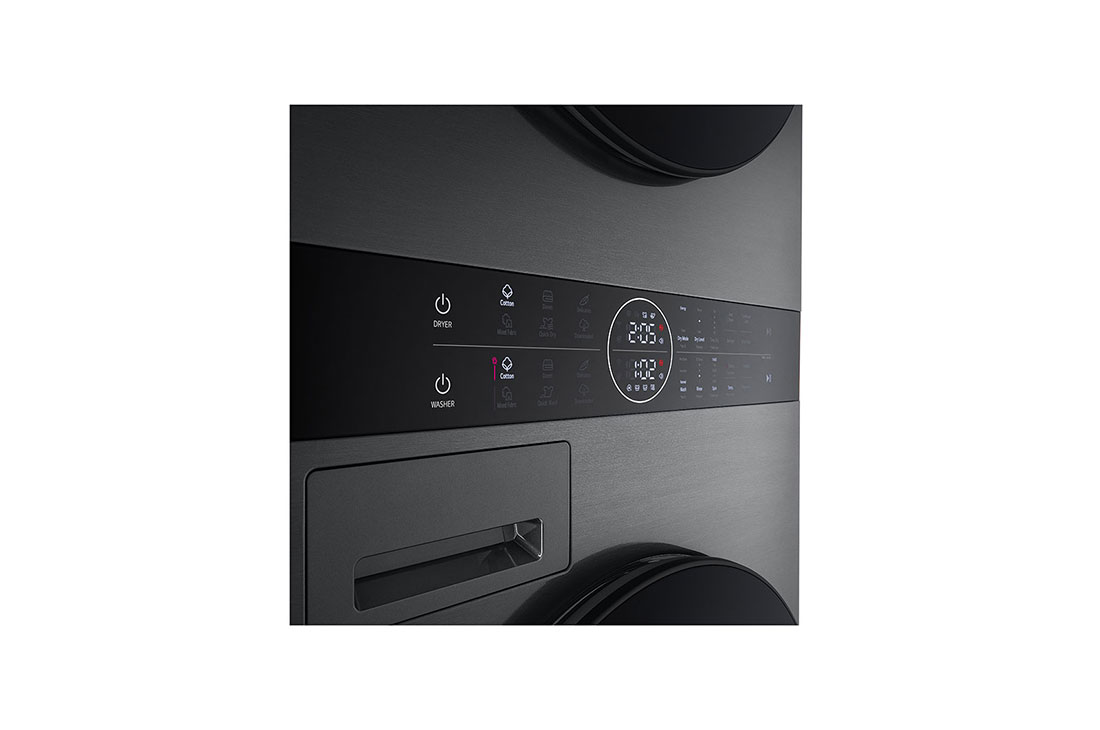 LG 2024 WashTower™ 24'' - 12kg washer, 10kg dryer, Panel_Light On, W4W8BVKKZHM, thumbnail 8