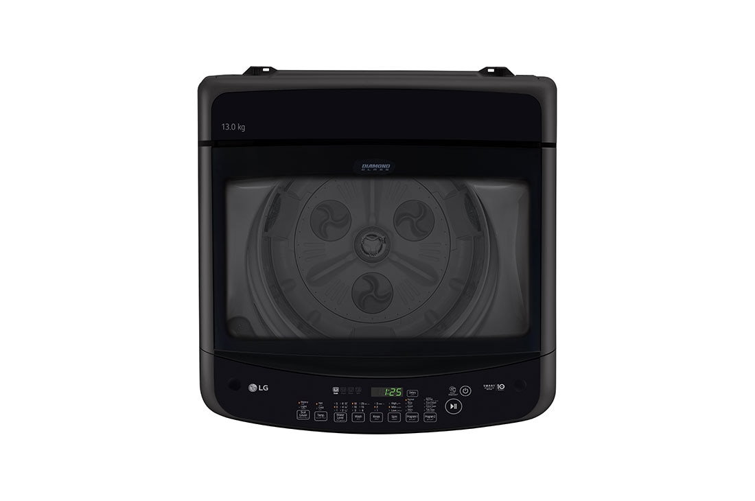 LG 13kg Smart Inverter top load washing Machine with Smart Diagnosis™, 2024, Top open View, T1388NEHV2, thumbnail 3