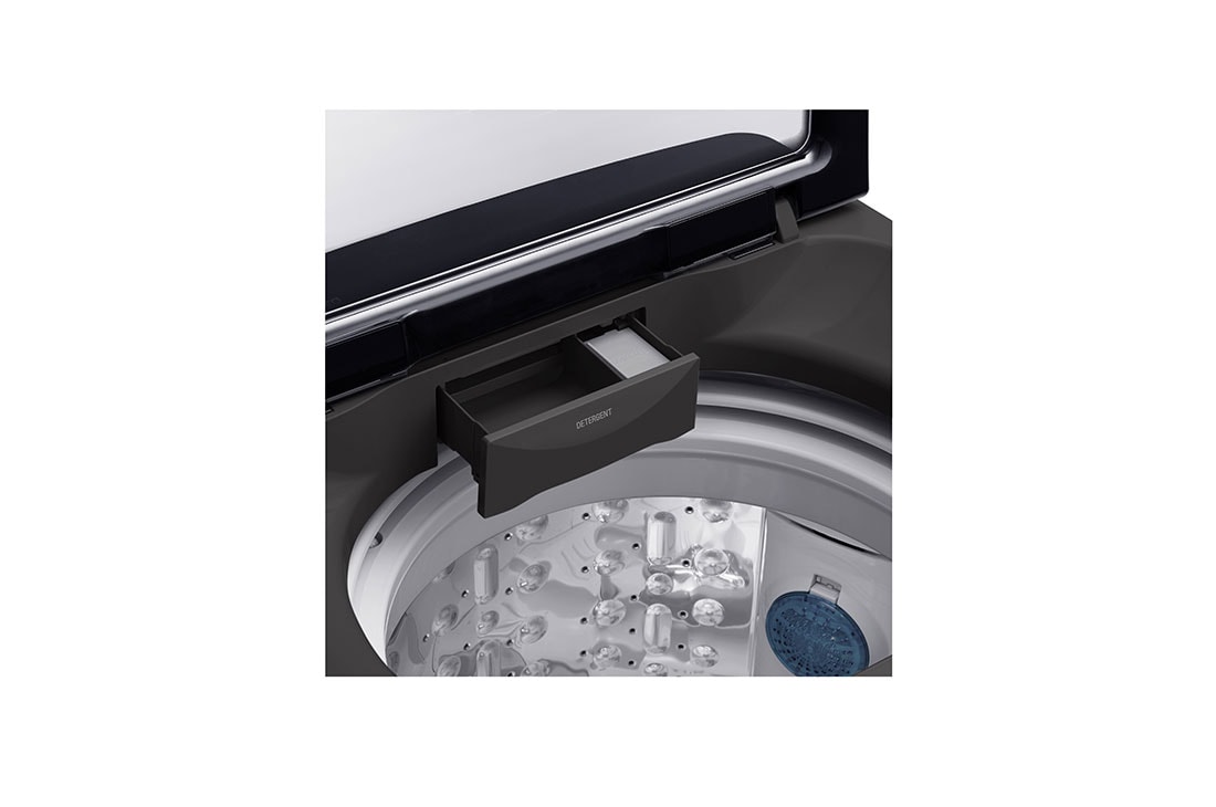 LG 13kg Smart Inverter top load washing Machine with Smart Diagnosis™, 2024, Drum View , T1388NEHV2, thumbnail 6