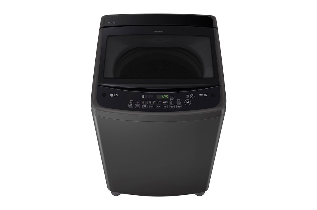 LG 13kg Smart Inverter top load washing Machine with Smart Diagnosis™, 2024, Top Perspective Open View, T1388NEHV2, thumbnail 7