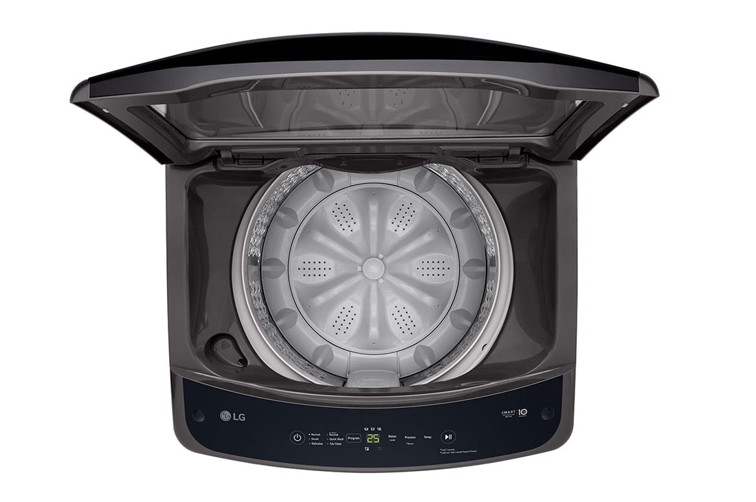 LG 12kg Top Load Washer, Smart Inverter and Turbo Drum, 2024, Drum view, T18V1NDHT2C, thumbnail 6