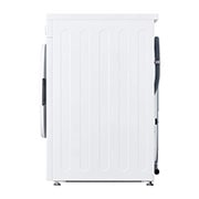 LG 8kg Front Load Washer with 6 motion Inverter Direct Drive, side view, F2Y1TYP3W, thumbnail 12