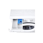 LG 8kg Front Load Washer with 6 motion Inverter Direct Drive, detergent tray top view, F2Y1TYP3W, thumbnail 4