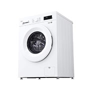 LG 8kg Front Load Washer with 6 motion Inverter Direct Drive, perspective view, F2Y1TYP3W, thumbnail 8