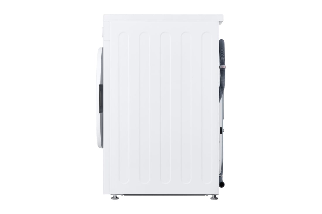 LG 8kg Front Load Washer with 6 motion Inverter Direct Drive, side view, F2Y1TYP3W, thumbnail 12