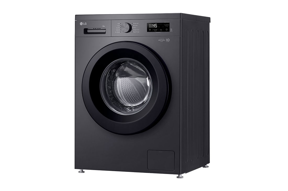 LG 9Kg Front Load Washing Machine, 2024, Left side view, F2Y1VYP6J, thumbnail 10