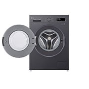 LG 9Kg Front Load Washing Machine, 2024, Front view with door open, F2Y1VYP6J, thumbnail 2