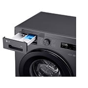 LG 9Kg Front Load Washing Machine, 2024, Detergent port view, F2Y1VYP6J, thumbnail 6