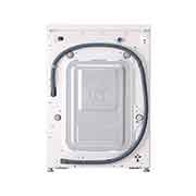 LG New 7kg Front Load Washing Machine with Direct Drive Motor, 6 Motion Power Wash, Tub Clean, and Smart Diagnosis, 2025, back view, F2Y1HYP65P, thumbnail 14