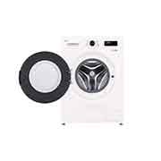 LG New 7kg Front Load Washing Machine with Direct Drive Motor, 6 Motion Power Wash, Tub Clean, and Smart Diagnosis, 2025, front door open view, F2Y1HYP65P, thumbnail 2